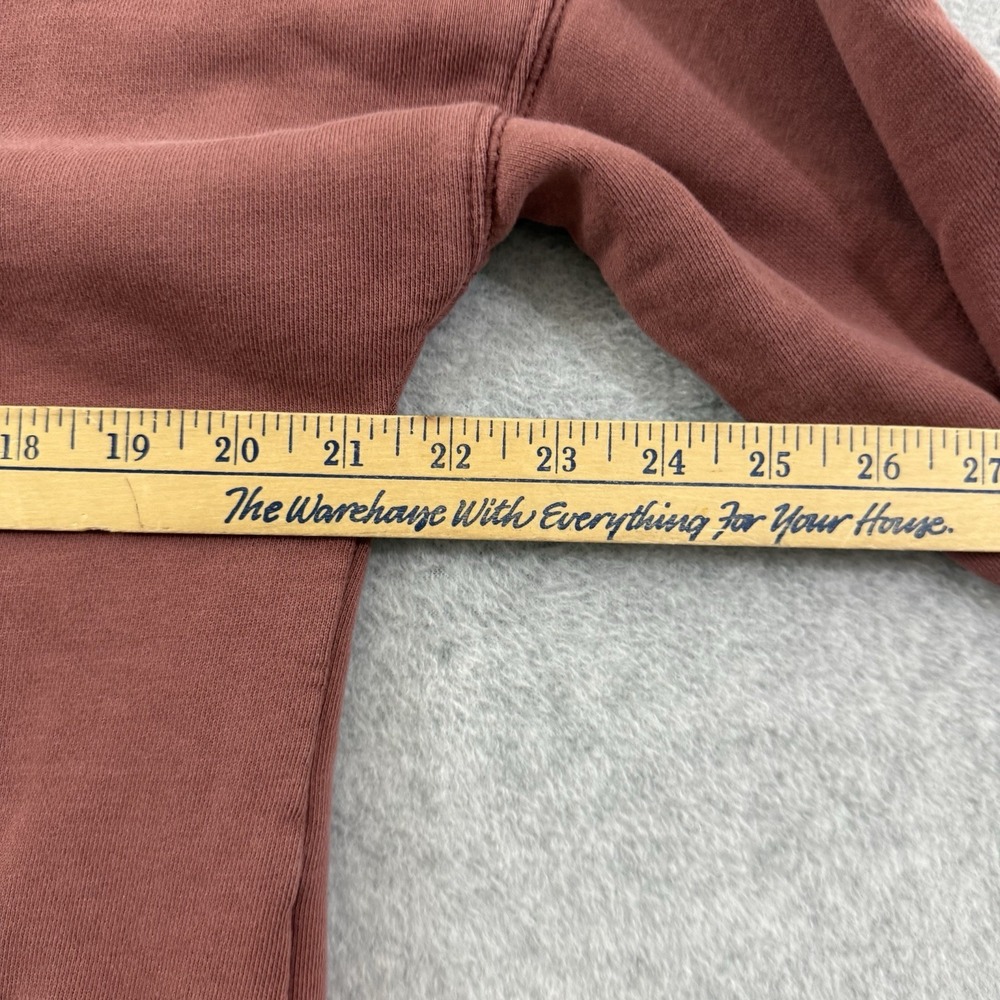 Carhartt Sweatshirt Women's Small Rust Loose Fit Midweight French Terry Henley - Picture 4 of 8